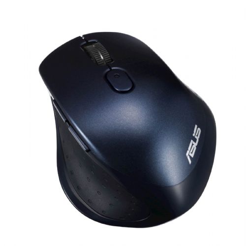 Miška ASUS MW203 Multi-Device Wireless Silent Mouse, tiha, brezžična, temno modra 90XB06C0-BMU010