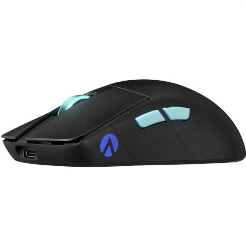 Miška Asus ROG Harpe Ace Aim Lab Edition brezžična/žična, 36.000 dpi, optični senzor ROG AimPoint, RGB osvetlitev, ambidextrous