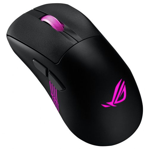 Miška Asus ROG Keris II Origin optična, 42000 dpi, brezžična/kabelska, ROG AimPoint Pro, RGB osvetlitev, črna