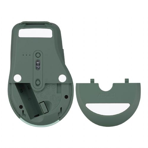 ASUS SmartO miš MD200 Silent Plus, bežični, Bluetooth® 5.0, RF 2.4GHz, zeleni čaj s mlijekom 90XB0790-BMU030