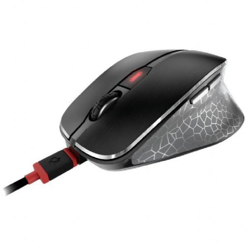 Miška Cherry MW 8C ERGO (črna)