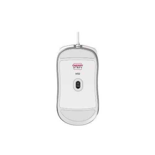 Miška Cherry XTRFY M50 (bela)