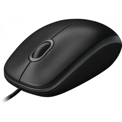 Miška Logitech B100 Optical USB Mouse, 800 dpi, črna