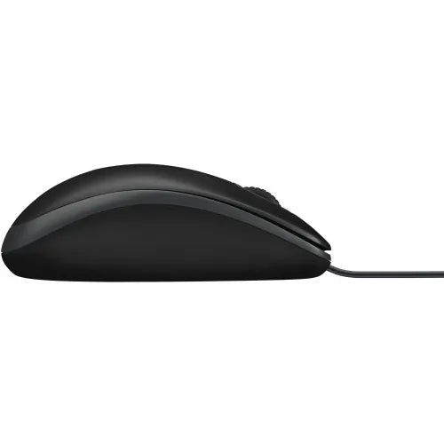 Miška Logitech B100 Optical USB Mouse, 800 dpi, črna