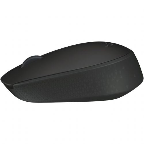 Miška Logitech B170 Wireless, 3 gumbi, 1000 dpi, črna