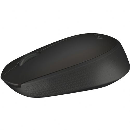 Miška Logitech B170 Wireless, 3 gumbi, 1000 dpi, črna
