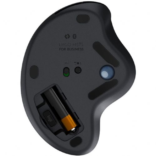 Miška Logitech ERGO M575 za podjetja (grafitna/modra)