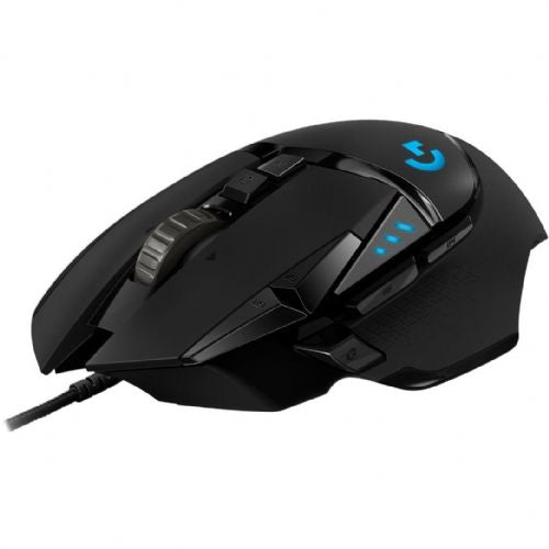 Miška Logitech G502 HERO, 25.000 dpi, črna