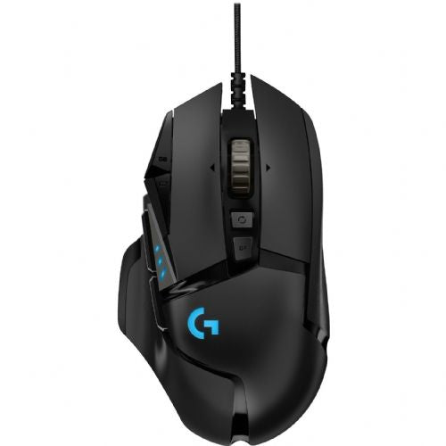 Miška Logitech G502 HERO, 25.000 dpi, črna