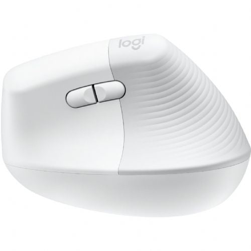 Miška Logitech Lift za Mac (bela, Bluetooth, združljiva z macOS in iPadOS)