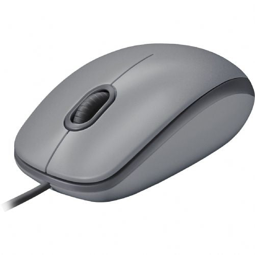 Miška Logitech M110 Silent, Windows/macOS/Linux, siva