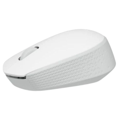 Miška Logitech M171 bela, brezžična 2,4 GHz, optična, 1000 dpi, za levičarje in desničarje