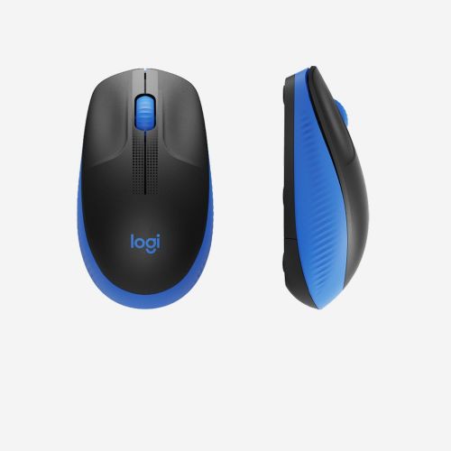 Miška Logitech M190, 1000 dpi, modra/črna