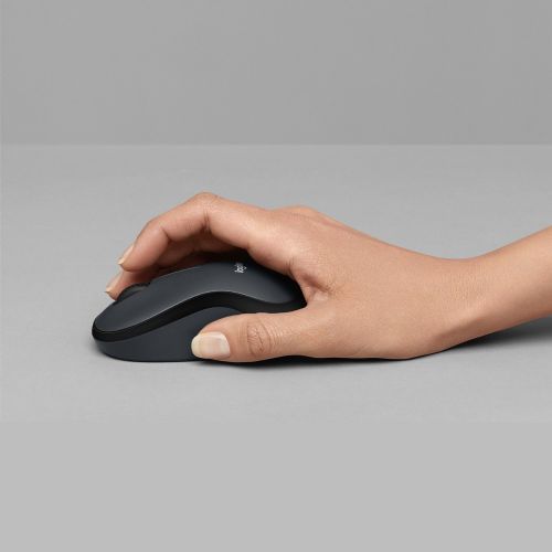 Miška Logitech M220 Silent, 1000 dpi, siva