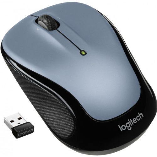 Miška Logitech M325S (svetlo srebrna/črna, združljiva z Windows/macOS/ChromeOS, certificirana za Chromebook)