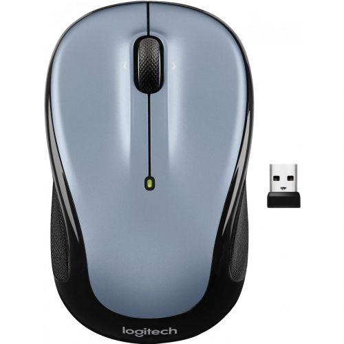 Miška Logitech M325S (svetlo srebrna/črna, združljiva z Windows/macOS/ChromeOS, certificirana za Chromebook)