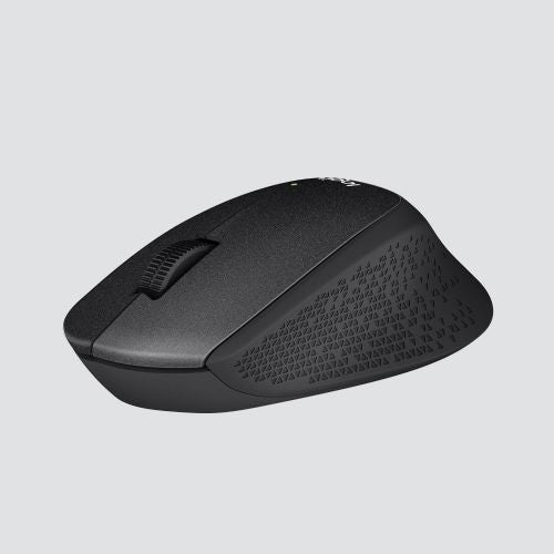 Miška Logitech M330 Silent Plus (črna)