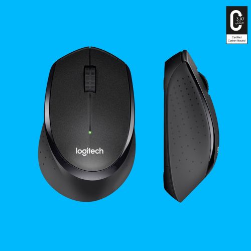 Miška Logitech M330 Silent Plus (črna)