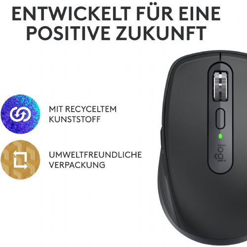 Miška Logitech MX Anywhere 3S (grafitna)
