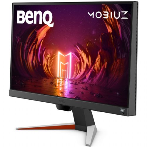 Monitor BenQ MOBIUZ EX240N 60,45 cm (23,8"), 1920 x 1080 FHD, 16:9, VA, 250 cd/m2, 4 ms, crno/crveni