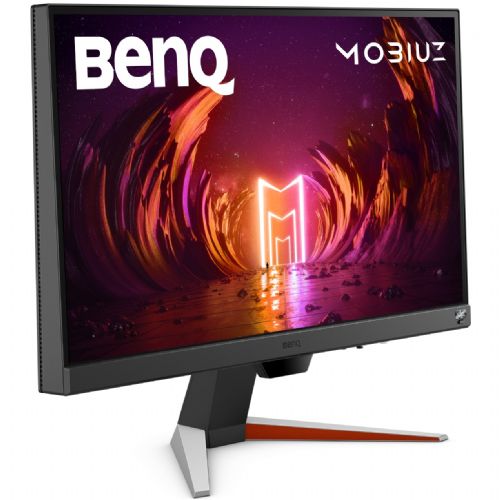 Monitor BenQ MOBIUZ EX240N 60,45 cm (23,8"), 1920 x 1080 FHD, 16:9, VA, 250 cd/m2, 4 ms, crno/crveni