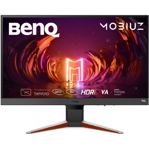 Monitor BenQ MOBIUZ EX240N 60,45 cm (23,8"), 1920 x 1080 FHD, 16:9, VA, 250 cd/m2, 4 ms, crno/crveni
