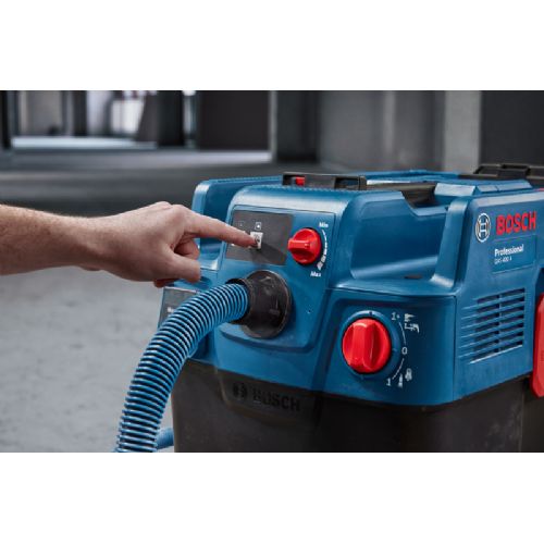 Usisavač za mokro/suho čišćenje Bosch GAS 400 A Professional, plavo/crni