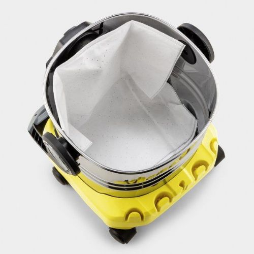 Usisavač za mokro/suho usisavanje Karcher WD 5 S V-25/5/22 1.628-350.0, žuti/nehrđajući čelik