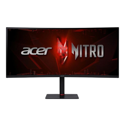 Monitor Acer Nitro XV345CURV3b 86,4 cm (34"), 3440 x 1440 QHD, 21:9, VA, 300cd/m2, 1ms, ukrivljen, črna