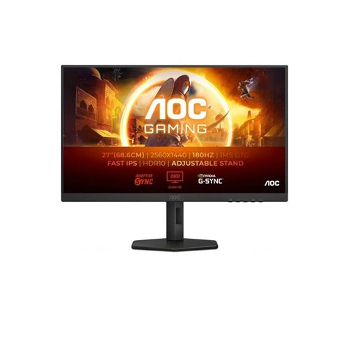 Monitor AOC Q27G4XF 68,5 cm (27-palčni), QHD, IPS, 2560 x 1440, 16:9, 300 cd/m², 180 Hz, HDR, Adaptive-Sync, Pivot