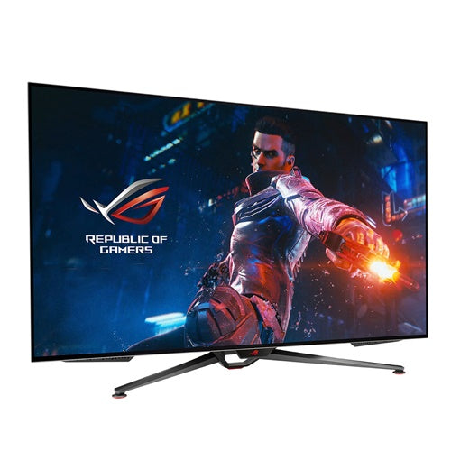 Monitor Asus RGO Swift PG48Q, 120,7 cm (47,5"), 3840x2160 4K UHD, 16:9, 450 cd/m2, 138 Hz, 0,1 ms, HDMI, DP, G-Sync, črn (90LM0840-B01970)