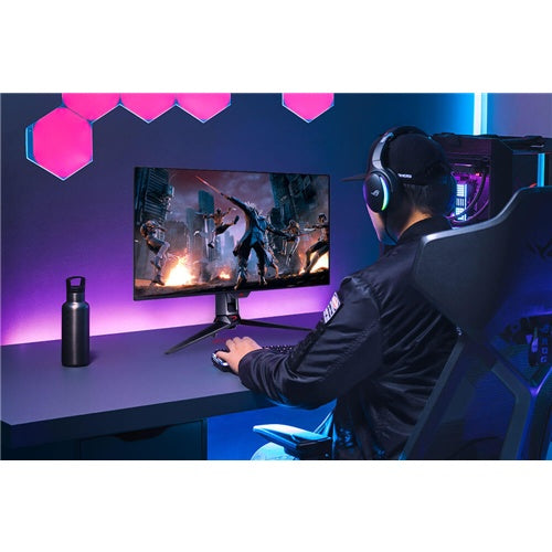Monitor Asus ROG Strix OLED XG32UCWG (80 cm (31,5"), črn, UltaHD/4K, dvojni način (4K@165Hz, FHD@330Hz), USB-vozlišče, KVM, 165Hz zaslon)