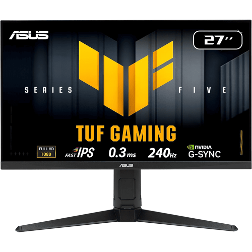 Asus TUF Gaming VG279QML5A monitor (68,6 cm (27"), crni, FullHD, Fast-IPS, HDMI, DP, podesivo postolje, 240Hz zaslon)
