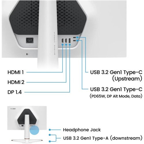 Monitor Benq MOBIUZ EX271Q 68,6 cm (27-palčni), QHD, IPS, 2560 x 1440, 16:9, 400 cd/m², 180 Hz, AMD Free-Sync