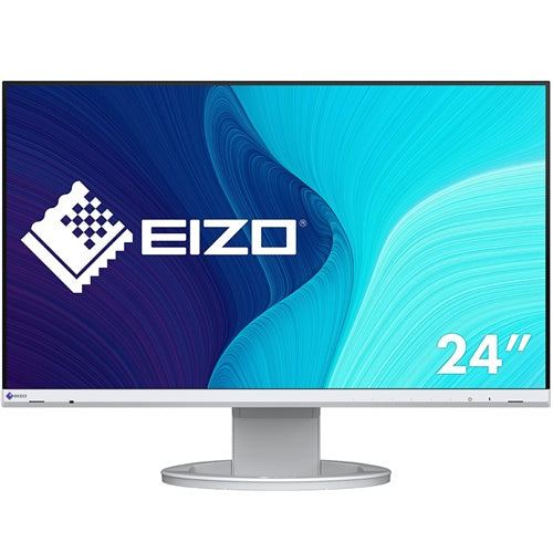 Monitor Eizo EV2480-WT, 60,96 cm (24"), 1920x1080 FHD, IPS, 16:9, 16 cd/m2, 5ms, HDMI, DP, USB-C (70 W), bel (EV2480-WT)