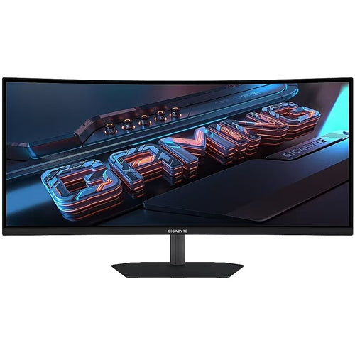 Monitor Gigabyte GS34WQCA 86,4 cm (34-palčni), WQHD, VA, ukrivljen, 3440 x 1440, 300 cd/m², 21:9, FreeSync-Premium, Adaptive-Sync