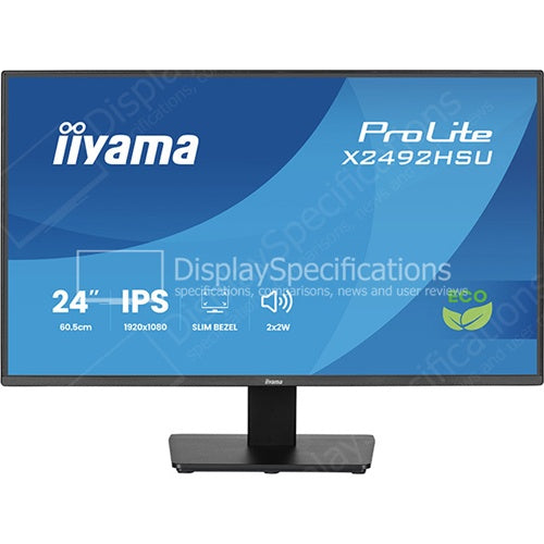 Monitor Iiyama Prolite X2492HSU-B1 (60,5 cm (24"), FullHD, IPS, HDMI, DP, USB vozlišče, 120Hz plošča,črna)