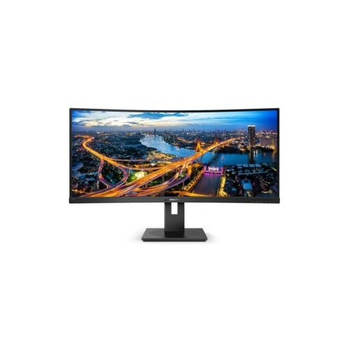 Monitor Philips B Line 346B1C 86,4 cm (34"), 3440x1440 (QHD), IPS, 300cd/m2, 21:9 ukrivljen 5ms 100Hz HDMI DP USB-C 90W, zvočnik
