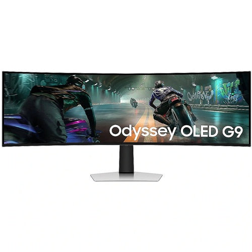 Monitor Samsung Odyssey G9 (G91S), OLED, ukrivljen, 124,46 cm (49"), 5120 x 1440, HDMI, DP, Micro HDMI, USB, 144 Hz (LS49DG910SUXEN)