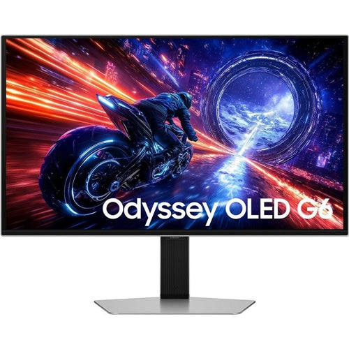 Monitor Samsung Odyssey S27FG602SU QD-OLED (68 cm (27"), srebrn, QHD, združljiv z G-Sync, FreeSync Premium Pro, 500Hz zaslon, srebrna)