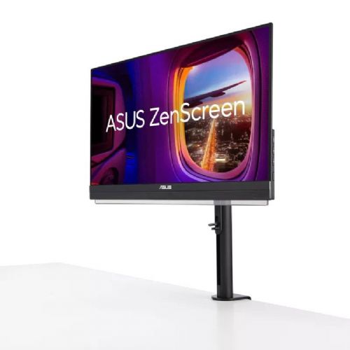 Monitor Asus ZenScreen MB229CF 22", FullHD, IPS, 100Hz, USB-C, črno/srebrn