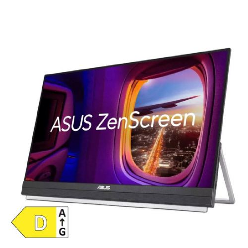 Monitor Asus ZenScreen MB229CF 22", FullHD, IPS, 100Hz, USB-C, črno/srebrn