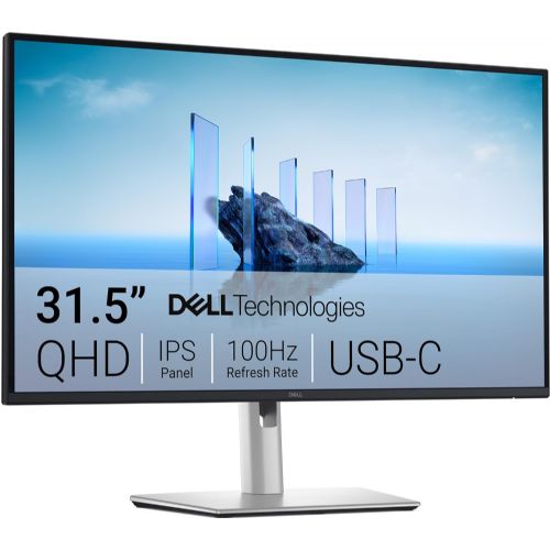 Monitor DELL 81,28 cm (32") P3225DE QHD IPS LED HDMI 2xDP 3xUSB 1xUSB-C 90W PD RJ-45 3Y