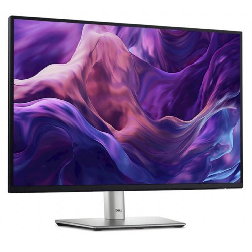 Monitor Dell P2425, 61,10 cm (24,1"), 1920x1200 (FHD+), 16:10, IPS, 5 ms, 100 Hz, HDMI, DP, VGA, USB-C (15W), črno-srebrn