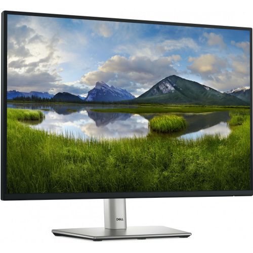 Monitor Dell P2425E, 61,1 cm (24,1"), 1920 x 1200 (FHD+), 16 : 10, IPS, 5 ms, 300 cd/m2, 100 Hz, HDMI, DP, VGA, USB-C (90 W), črna/srebrna