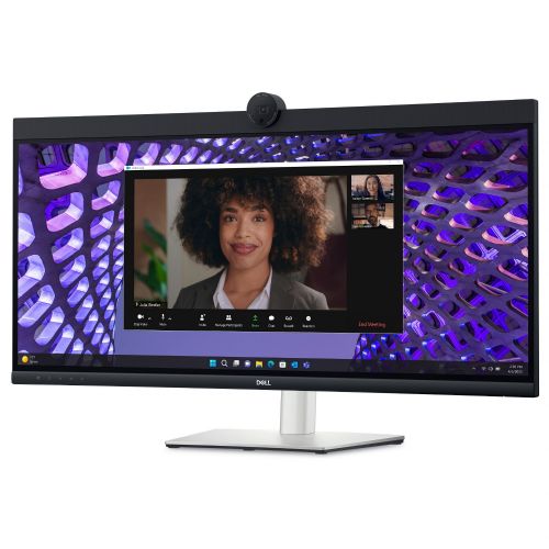 Monitor Dell P3424WEB 34" WQHD ukrivljen IPS, QHD spletna kamera, USB-C