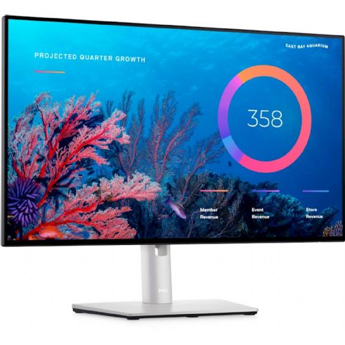 Monitor Dell UltraSharp U2424HE, 60,45 cm (23,8"), 1920 x 1080 (FHD), IPS, 250 cd/m2, 5 ms, 16 : 9, USB-C (90 W), HDMI, DP, RJ-45, sivi (210-BKJF) 148166521