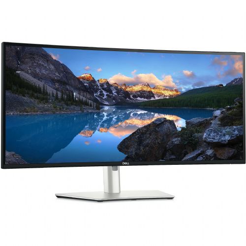Monitor Dell UltraSharp U3425WE, ukrivljen, 86,36 cm (34,0"), 3440 x 1440 (UWQHD), IPS, 300 cd/m2, 120 Hz, 5 ms, 21 : 9, HDMI, USB-C (90 W), siva