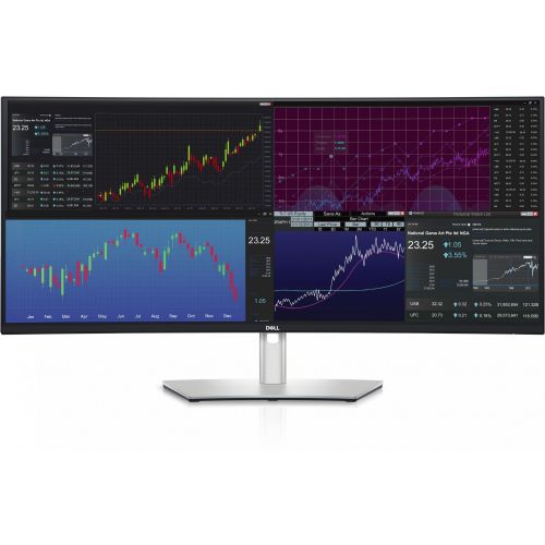 Monitor Dell UltraSharp U3824DW UltraSharp, 96,50 cm (38"), 3840 x 1600 (WQHD+), 300 cd/m2, USB-C (90 W), 8 ms, IPS, črna
