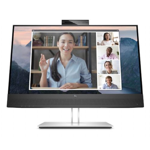 Monitor HP E24mv G4 60,45 cm (23,8"), FHD 1920x1080, IPS, 16:9, 250 cd/m2, 60Hz, (169L0AA)